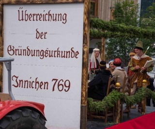 Historischer Festumzug 1250 Jahre Innichen