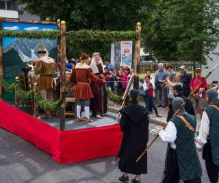 Historischer Festumzug 1250 Jahre Innichen