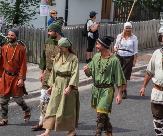 Historischer Festumzug 1250 Jahre Innichen