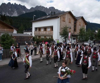 Historischer Festumzug 1250 Jahre Innichen